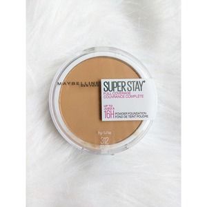 Maybelline Super Stay Full Coverage Powder Foundation 312 Golden, 0.21 Oz